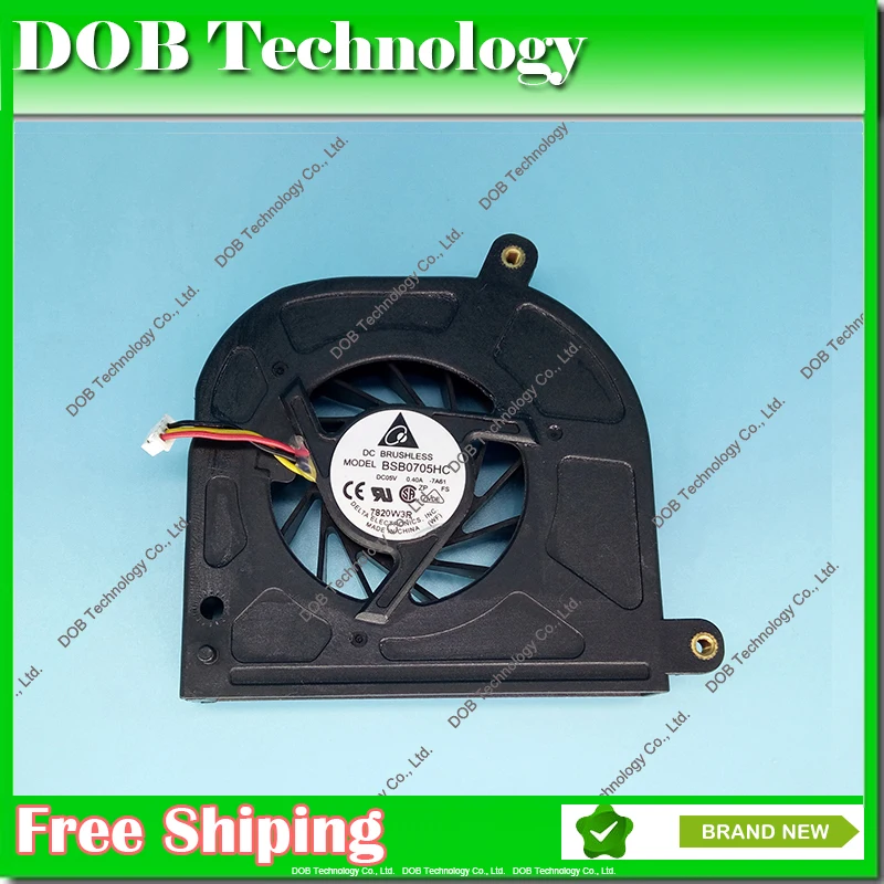 Кулер для ноутбука вентилятор охлаждения ЦП Toshiba P200 P200D P205 P205D X200 X205 BSB0705HC DFS531205PC0T