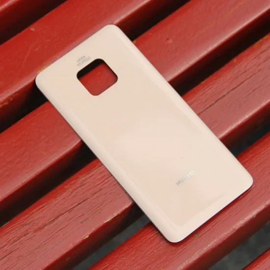 Gold Стеклянный задний Чехол для huawei mate 20 Pro mate 20 PRO задняя крышка батарейного отсека для телефона задняя крышка корпуса - Цвет: Gold
