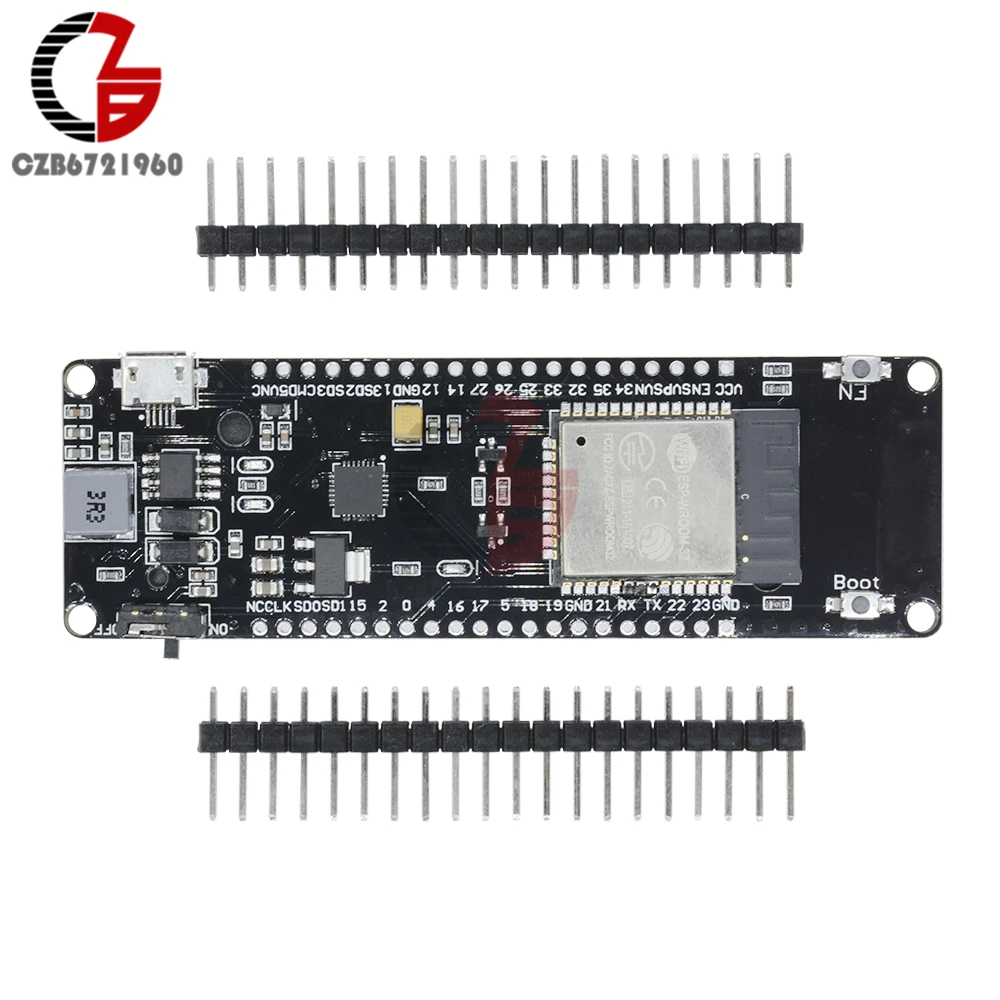 Беспроводная смарт плата WEMOS ESP32 с поддержкой Wi Fi и Bluetooth держателем для