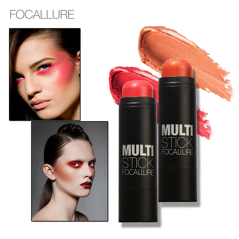 2018 new FOCALLURE Face Makeup Foundation Stick Concealer Creamy Perfect Cover Oil-control Smooth Base Blusher Sticke | Красота и