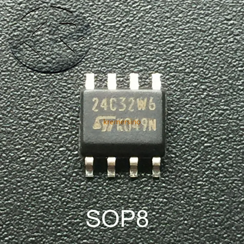 

EPROM 24C32 чип памяти стираемый программируемый чтение EPROM 24C32 SOP8