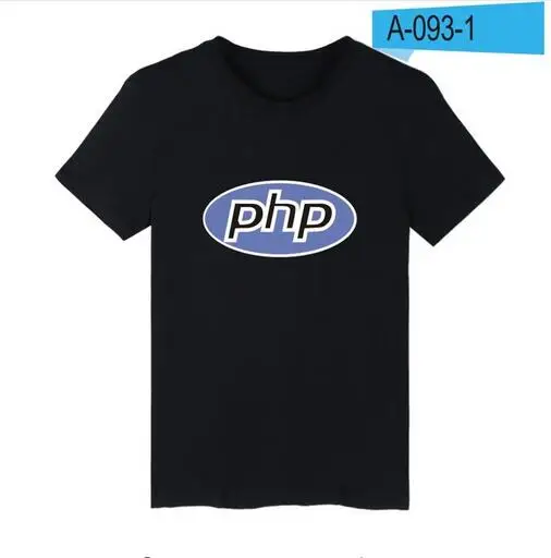 LUCKYFRIDAYF php-программист JAVA модная забавная футболка s для мужчин и женщин футболки Топы Повседневная футболка harajuku футболка с коротким рукавом - Цвет: Black