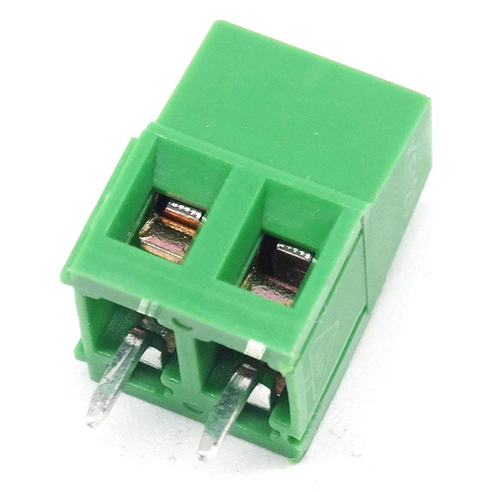 Винтовая Клеммная колодка 5 08 мм/0 197 дюйма 2P PCB 128 5.08 UL 300V10A IEC 250V24A прямая CE Rohs 50