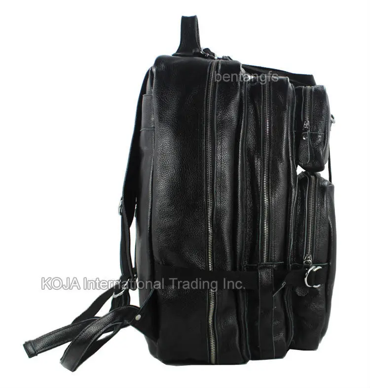 Модный мужской рюкзак из натуральной кожи кожаный большой дорожный дорожная