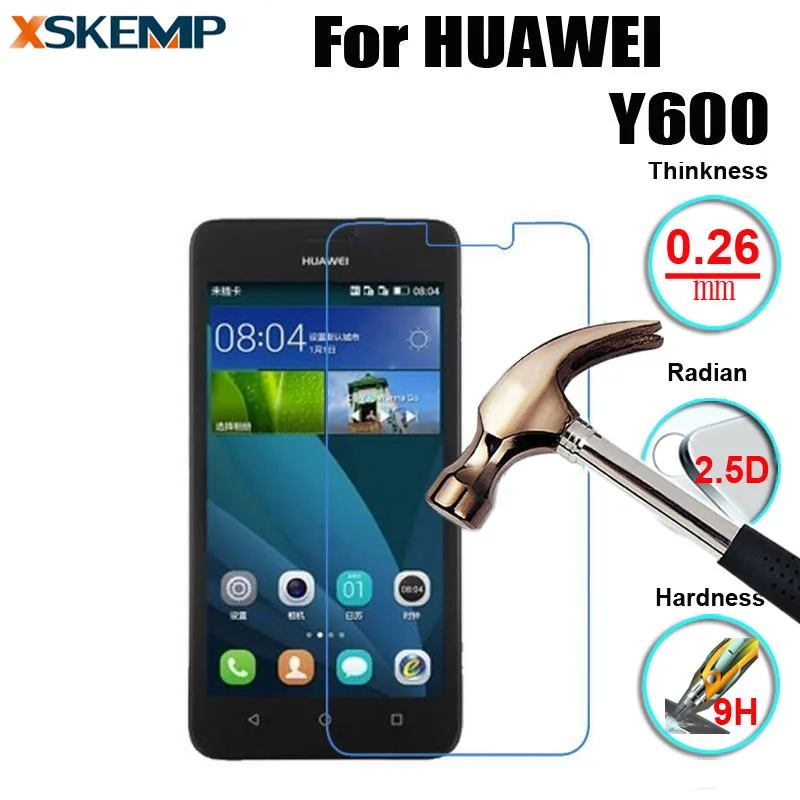Для huawei Ascend Y600 Защитная Взрывозащищенная пленка из закаленного Стекло с уровнем