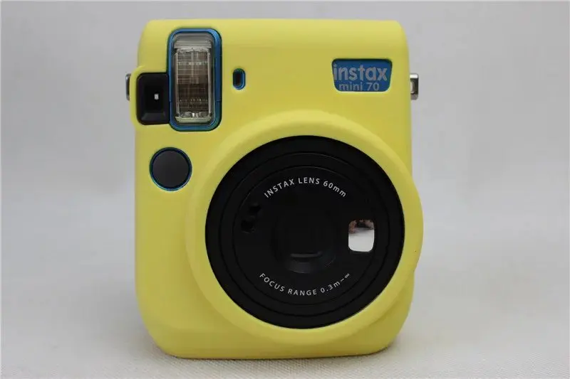Новый мягкий силиконовый резиновый защитный корпус для камеры чехол Fujifilm Instax Mini