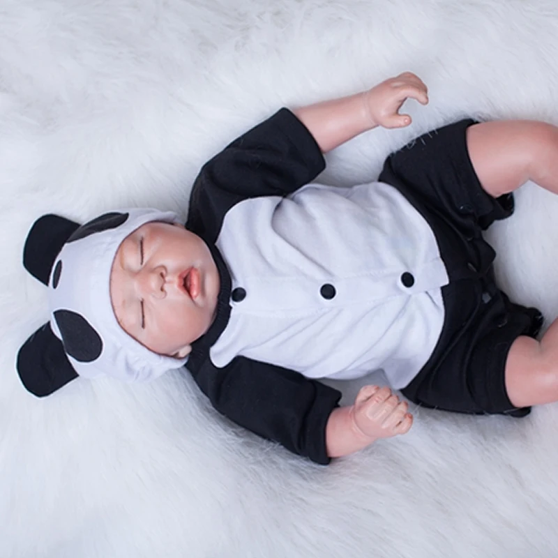 Be Sleeping 20 дюймов силиконовые куклы Reborn Baby реалистичные для новорожденных 50 см