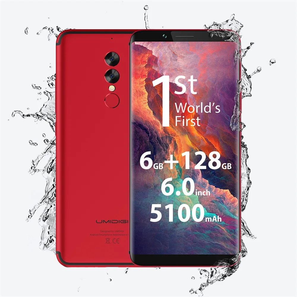 Смартфон UMIDIGI S2 Pro 6 0 'ƊG LTE ГБ + 128 Android 7 5100 мАч мобильный телефон S.14|Органайзеры