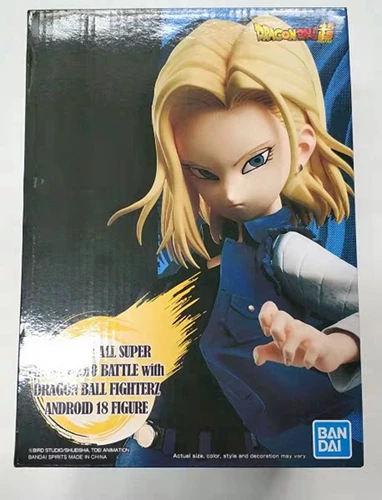 ANDROID NO.18 WSTXBD BANPRESTO Dragon Ball битва FIGHTERZ Goku ANDROID No.21 № 17 № 18 Figurals куклы игрушки за рубежом - Цвет: ANDROID NO.18