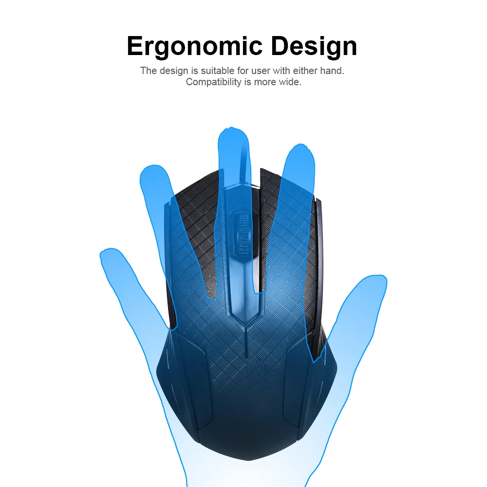 Геймпад 3 кнопки USB оптическая проводная мышь с шнуром 1 м совместимая Windows 7/8/10/XP