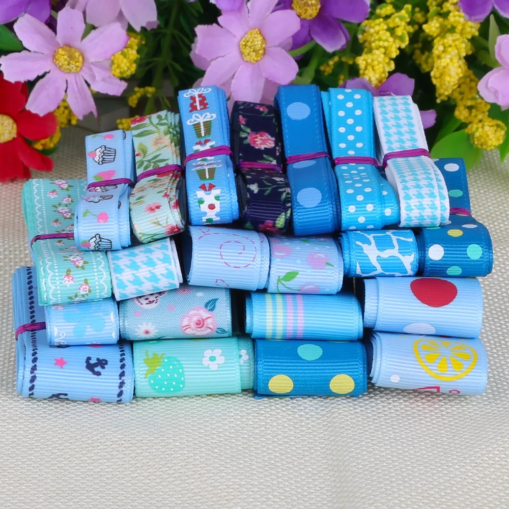 10 25 мм корсажная атласная лента для волос бант смешанный размер/стиль свадебной