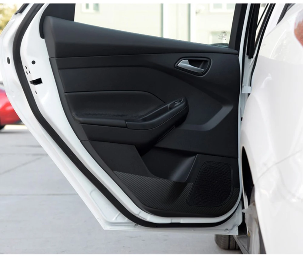 Автомобильная дверь из углеродного волокна защита от ударов царапин накладка