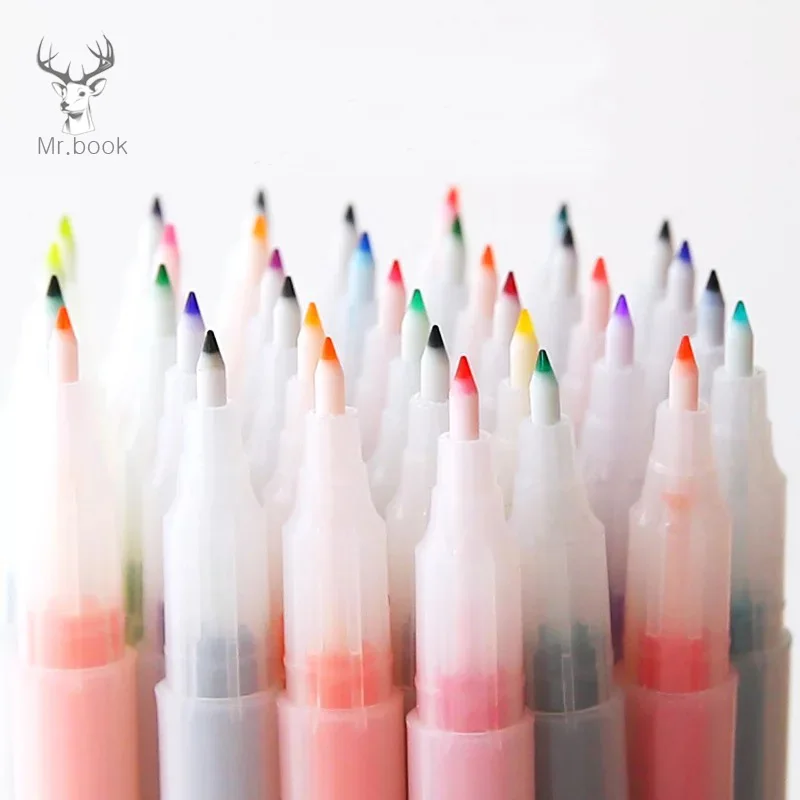 

12/24/36 шт/много цветных чернил, водяной мел, ручка для скрапбукинга, фотоальбома, рисования, акварельных художественных маркеров, гелевых руч...