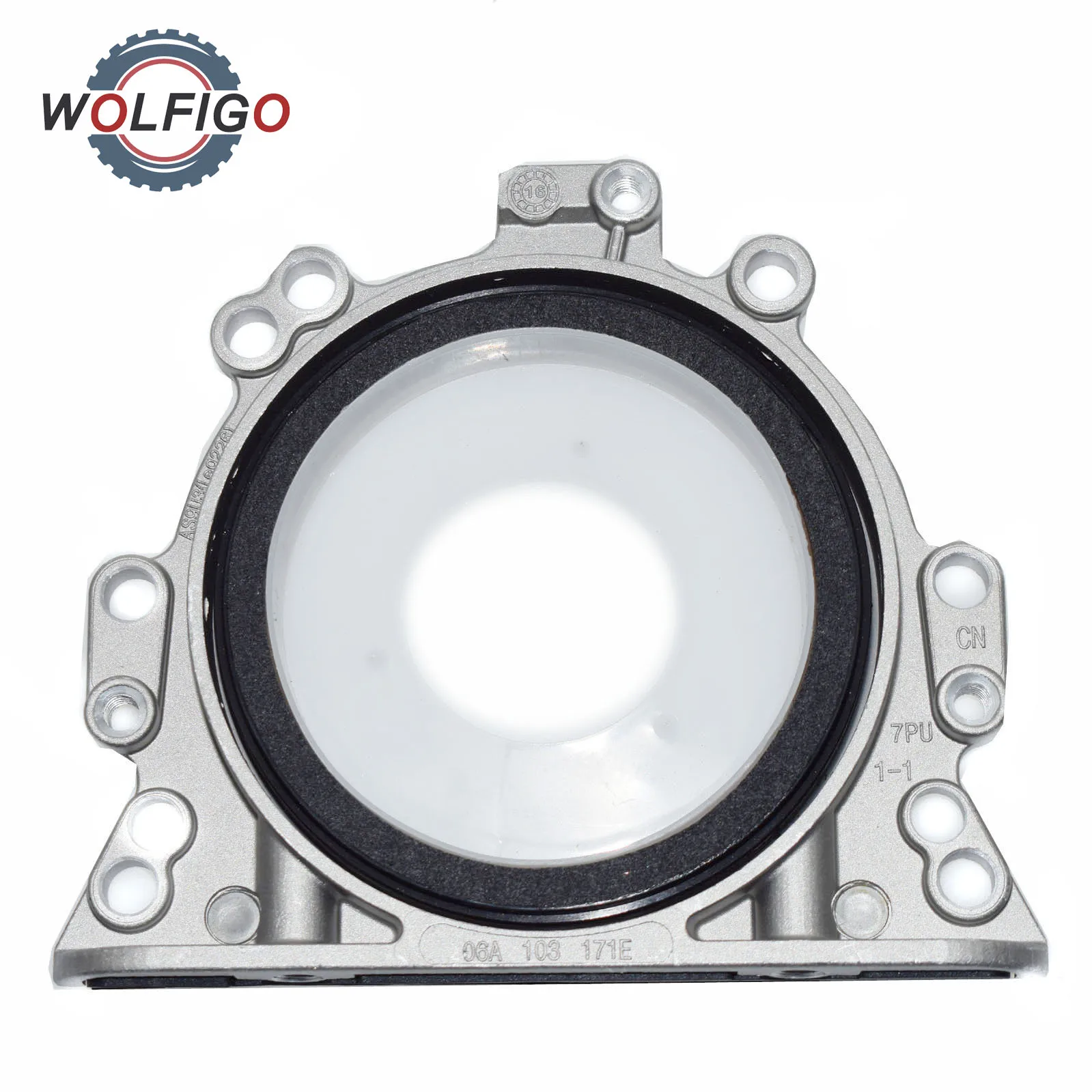 Уплотнение заднего коленчатого вала WOLFIGO с фланцем 06A103171A 1001031010 для Audi TT Quattro A4 A3 VW