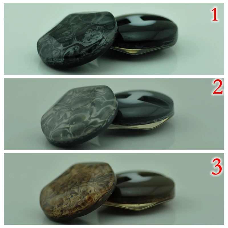 Бесплатная Доставка НОВЫЙ 38 мм Ручной Работы Итальянского ремесла Смола Кнопки