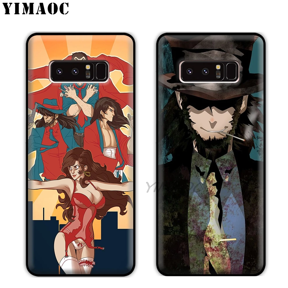 YIMAOC Lupin III Part V Soft Silicone Case for Samsung Galaxy A9 A8 A6 Plus 2018 A5 A3 2017 2016 Note 9 8 |