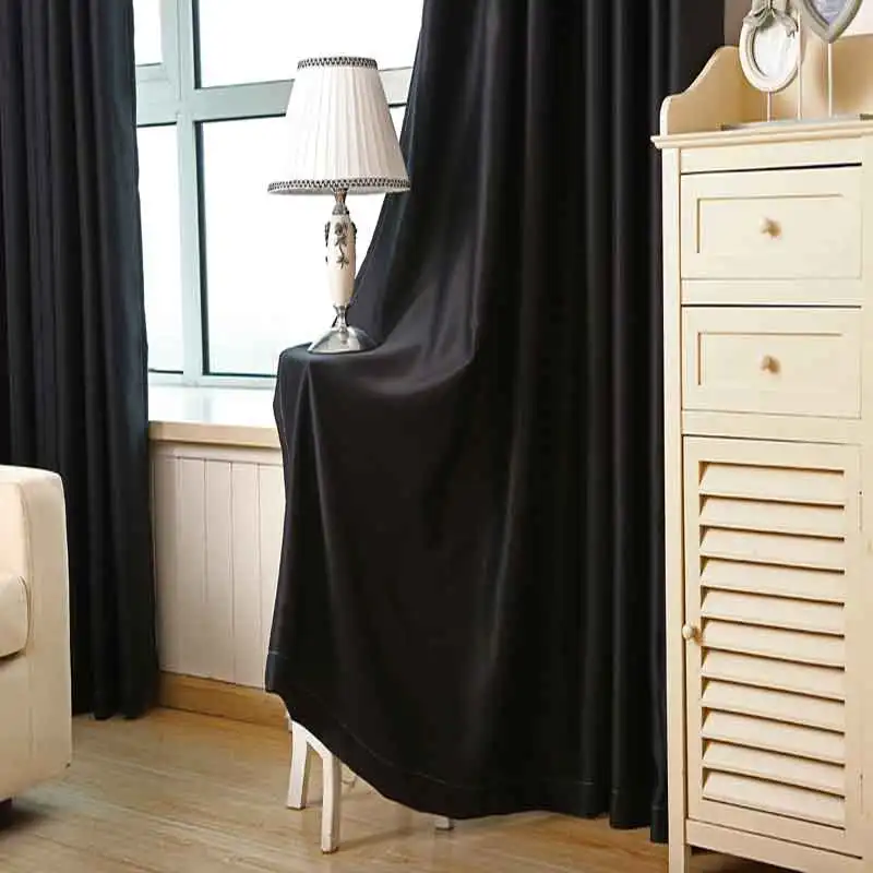 Современные Плотные затемняющие шторы для гостиной спальни кухни окна