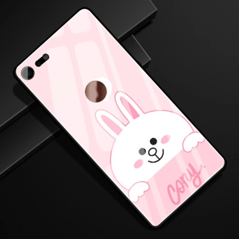 Для Smartisan Nut Pro 2s чехол милый мультфильм закаленное стекло + ТПУ Край жесткий