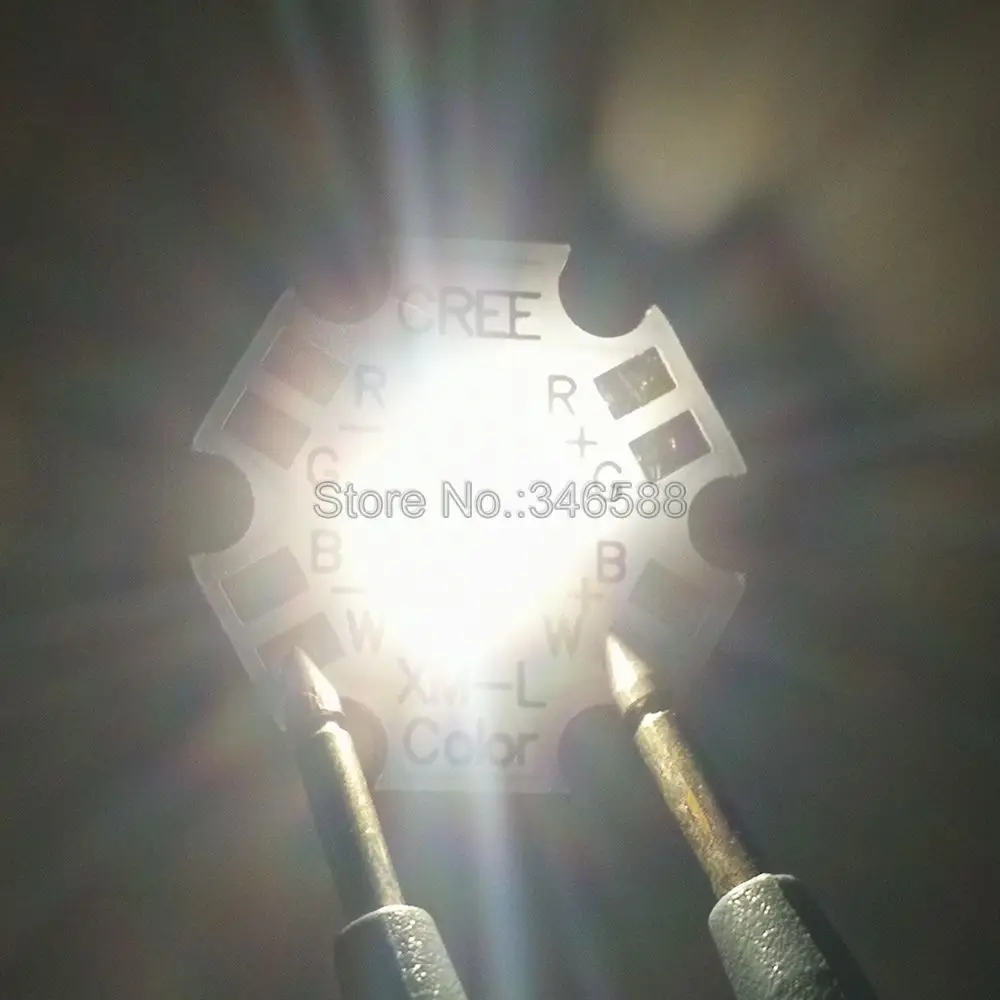 10w Cree XLamp XM-L XML RGBW RGB белый или светильник с новой уникальной технологией рассеивания света cо теплый белый Цвет высокое Мощность светодиодный излучатель 4-чип 20 мм звезды печатной платы