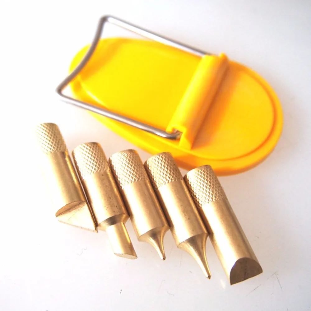 220v European Regulations On The Board 7 Sets Of Tools Branding Brush 40w Carving Iron | Инструменты