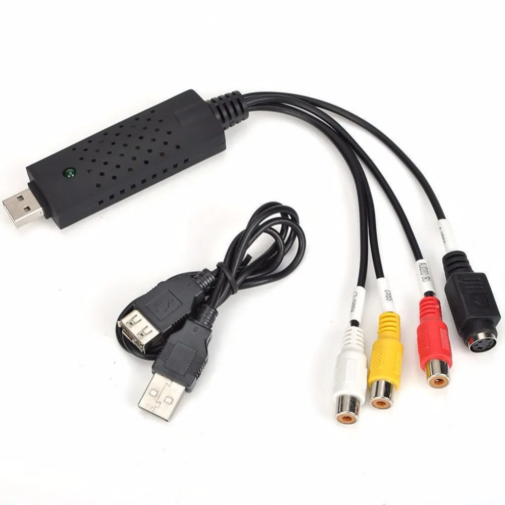 5 в 1 видео тюнер карты DVR Захват USB 2 0 аудио CVBS s адаптер конвертер Поддержка NTSC PAL