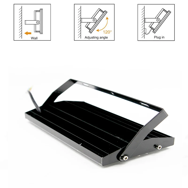 SMD 5050 10 Вт 30 50 Светодиодный прожектор IP65 220v супер яркий Водонепроницаемый фонарь