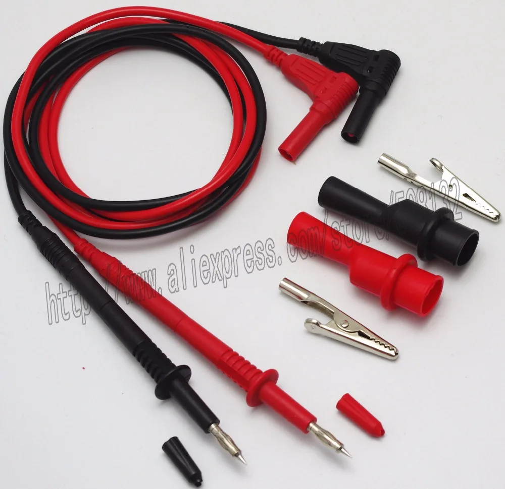 6 шт. профессиональный электронный тестовый комплект аксессуар для мультиметра