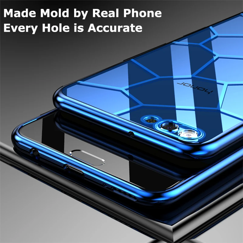 Honer чехол на honor view 10 для huawei v10 v Coque Мягкий силиконовый противоударный прозрачные