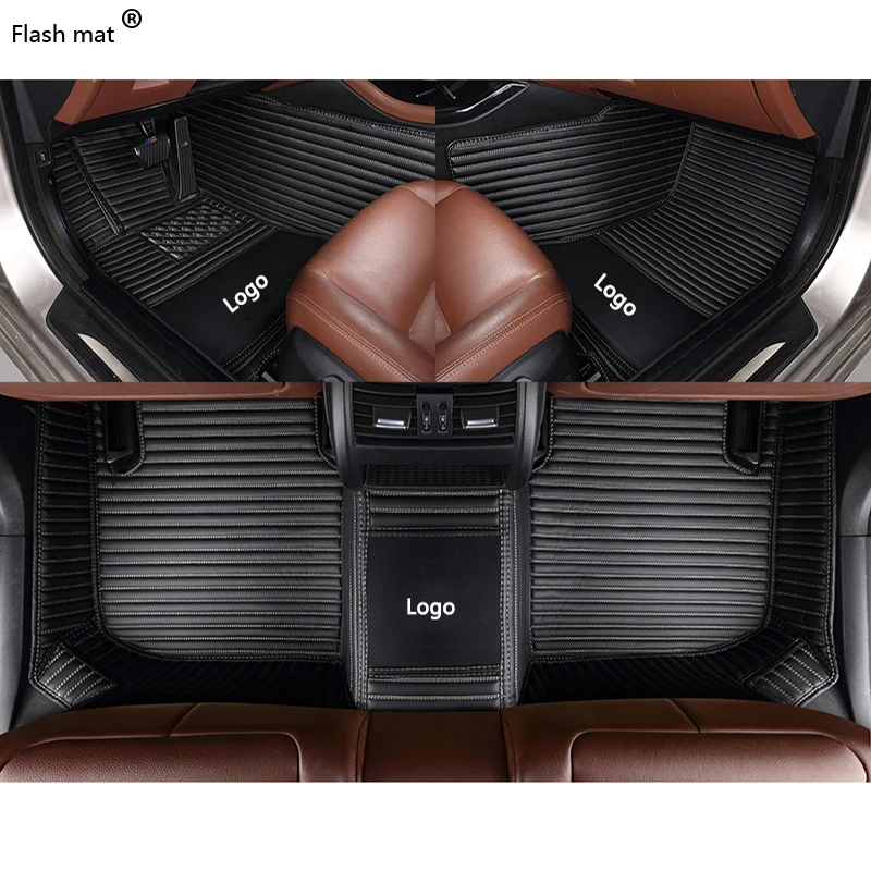 Коврики для isuzu JMC S350 с логотипом Flash коврики салона автомобиля одинаковой
