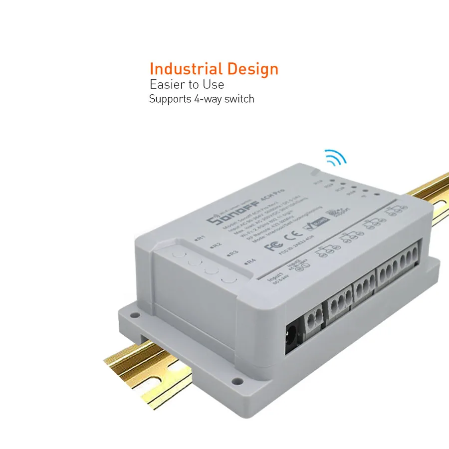 Sonoff 4CH Pro Умный дом Wifi светильник переключатель 4 Gang умный таймер автоматизации
