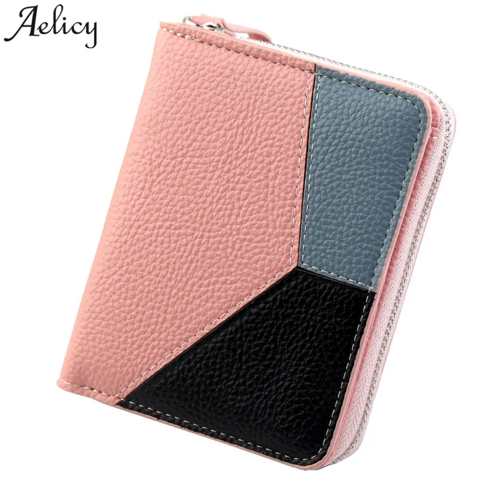Aelicy сумки для женщин и девочек кожаный кошелек качественный короткий держатель