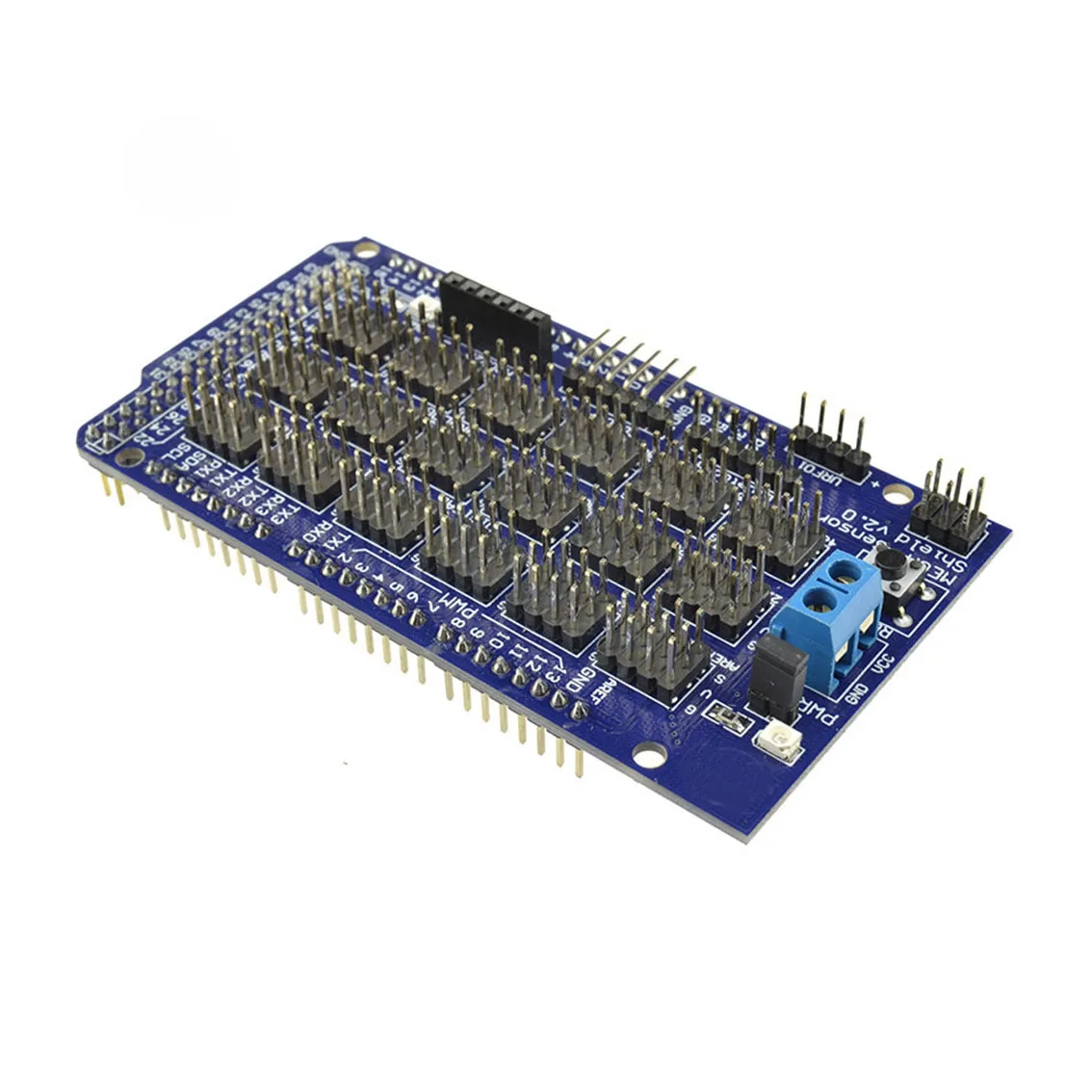 2 шт./лот датчик Мега модуль Щит V2.0 V2 для Arduino ATMEGA 2560 R3 1280 ATmega8U2 ATMEL AVR макетная