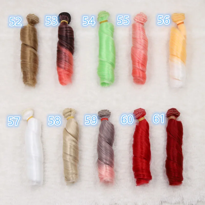 Кукольные парики 15 см завитые волосы в римском стиле для 1/3 1/4 1/6 BJD sd кукол