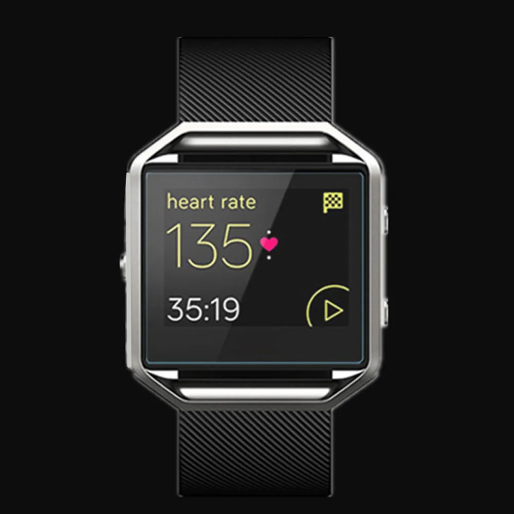 0 26 мм 9H Премиум Закаленное стекло Защитная пленка для экрана Fitbit Blaze 6J19 Прямая