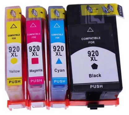 100% совместимые чернила для hp 920 920xl с Officejet 6000 7000 7500A 6500A 6500 | Компьютеры и офис
