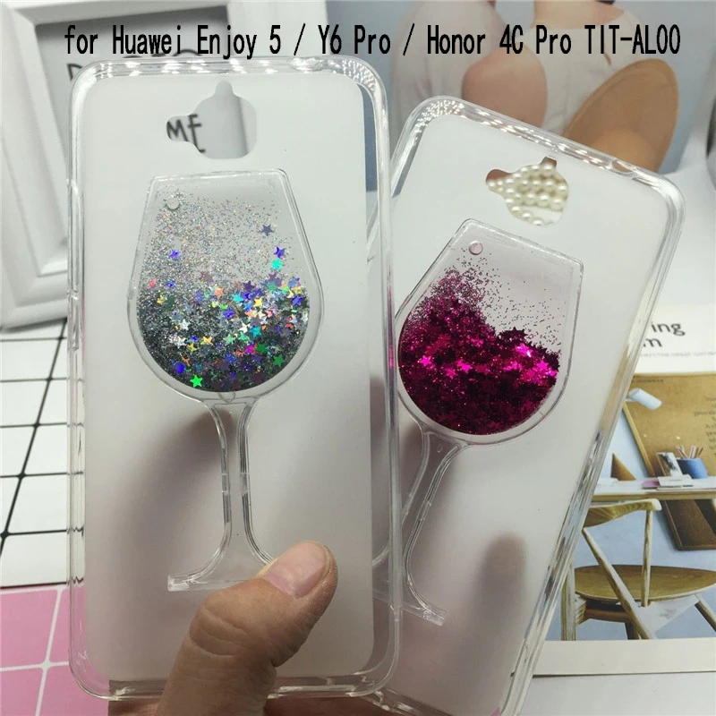 Блестящие чехлы для телефонов Huawei Enjoy 5 / Y6 Pro Honor 4C Pro|phone cases|case for huaweicase |