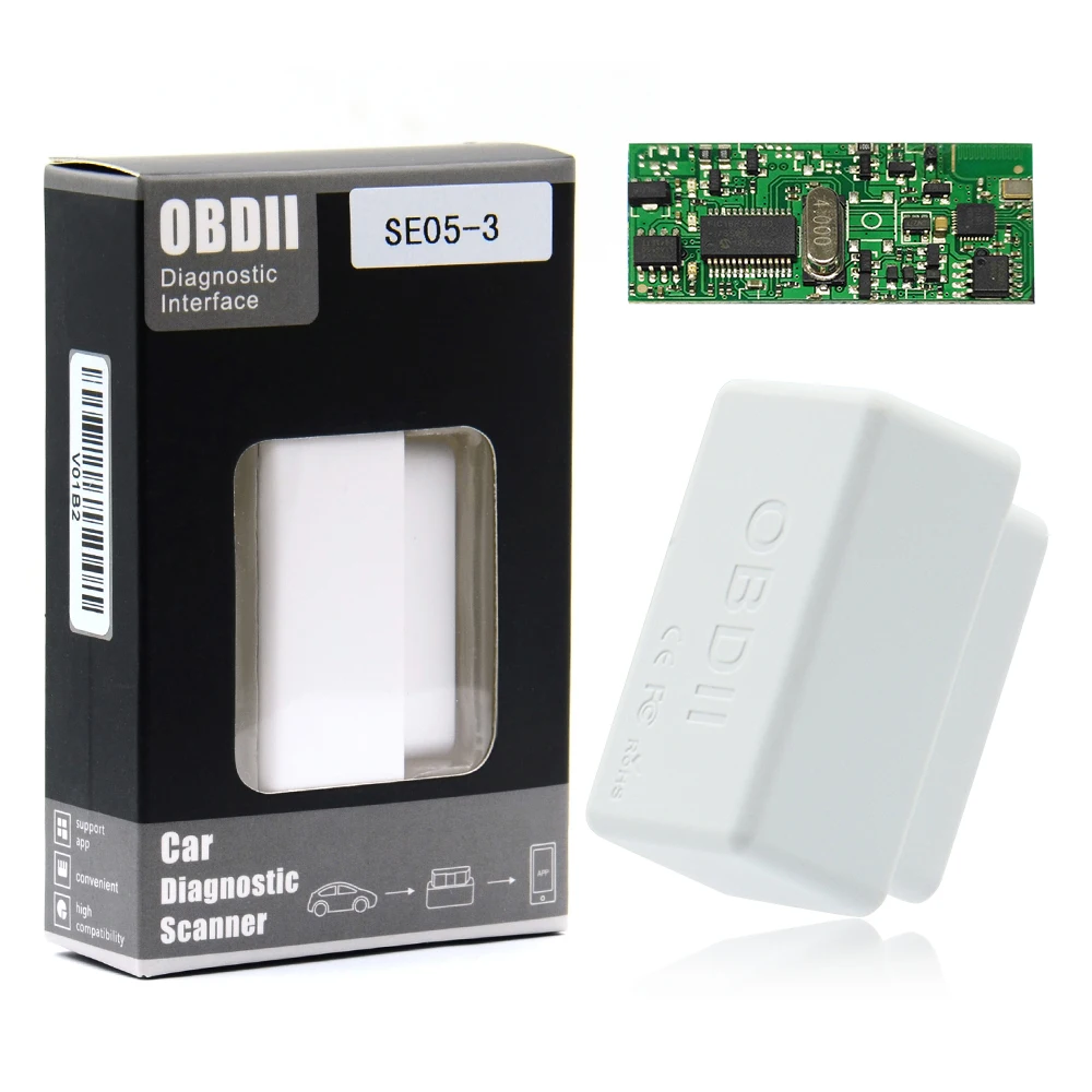 Мини OBD2 Eml327 V1.5 25k80 Bluetooth адаптер автомобильный диагностический сканер для Android/ПК