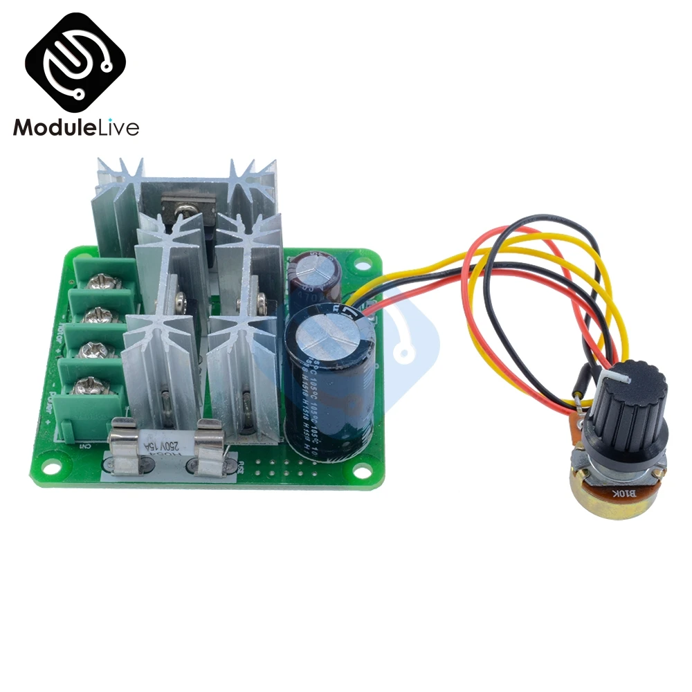 DC 6в 90в 15а широкоимпульсный ШИМ двигатель|motor speed|motor speed controllerpwm motor controller |