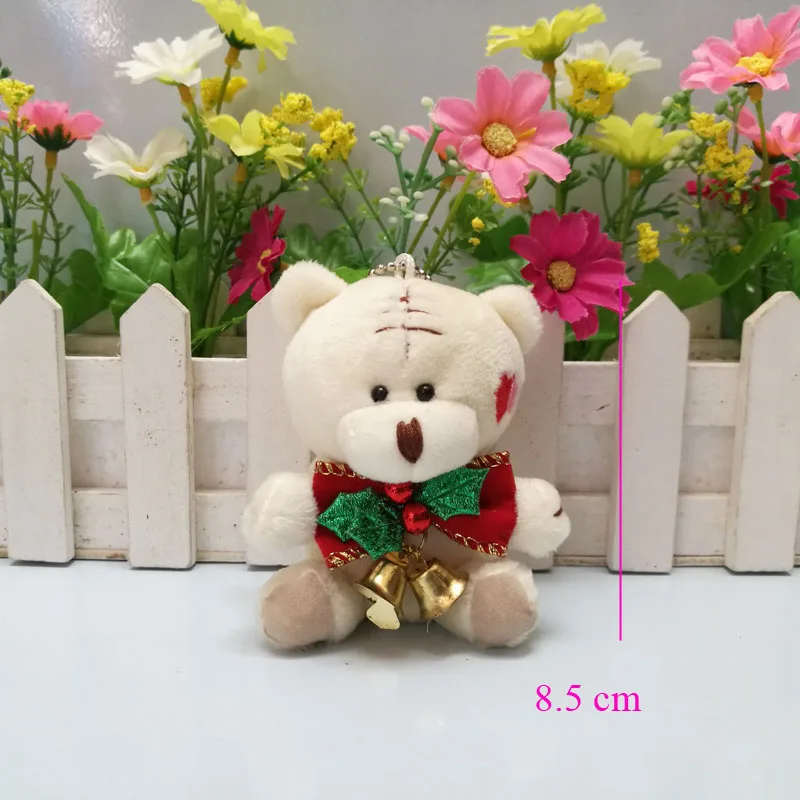 7 5 см 8 рождественские Мягкие плюшевые игрушки плюшевый мишка мягкие для