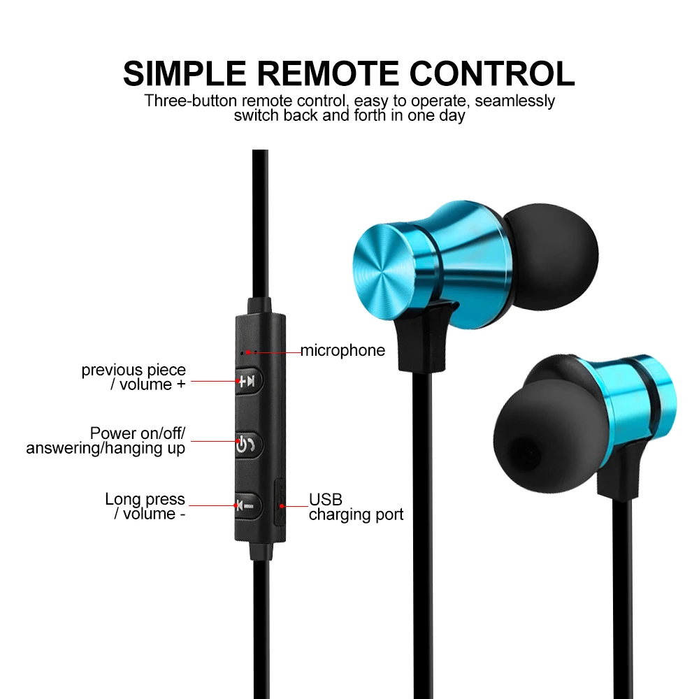 Беспроводные спортивные Bluetooth наушники для Alcatel One Touch Pop 3 5025D Idol POP4 5051 5010 Pixi 4 5017 Pixi3
