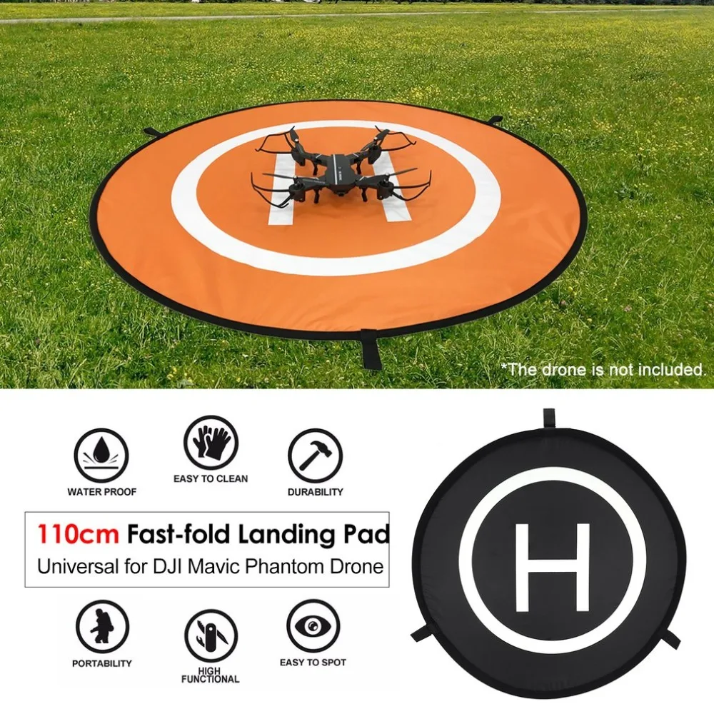 110 см быстро складывающаяся посадочная площадка Универсальный FPV Дрон