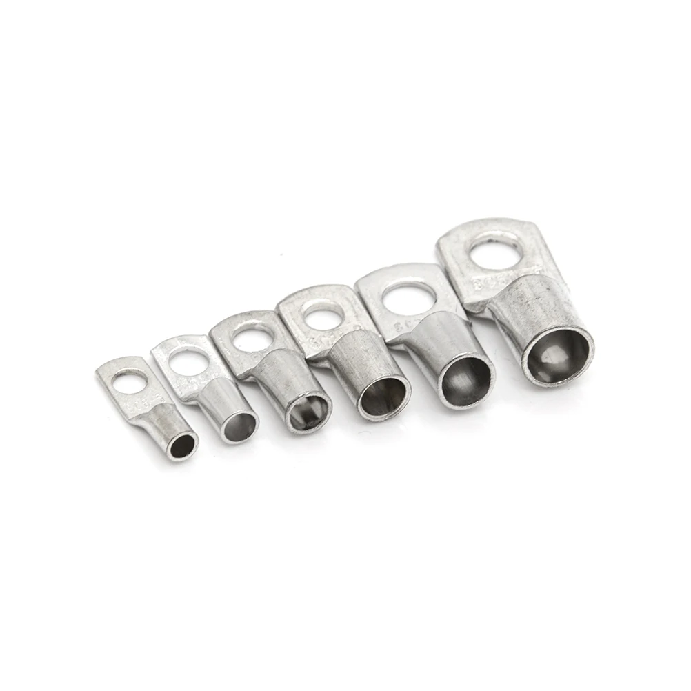 SC6-5/6 M4/M5/M6/M8 4mm2 6mm2 10/16/25mm2 35/50mm2 4 мм 5 6 8 с отверстием для болта из луженой меди