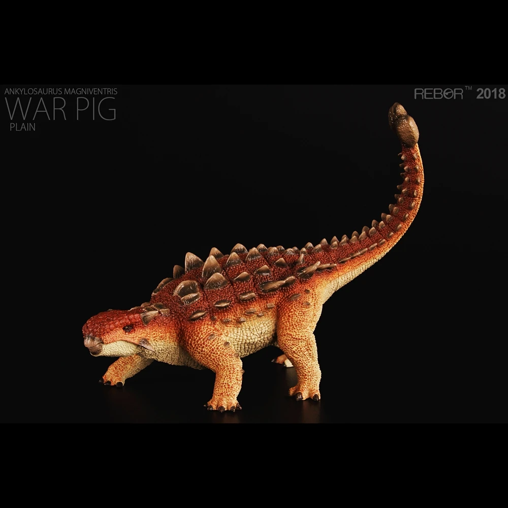Коллекция динозавров REBOR Paleontology в масштабе 1:35 модель динозавра анкилозавра лупа