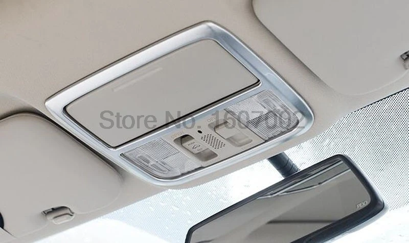 Для Honda CRV CR V 2015 2016 2 шт. ABS хромированный Автомобильный Интерьер лампа для чтения