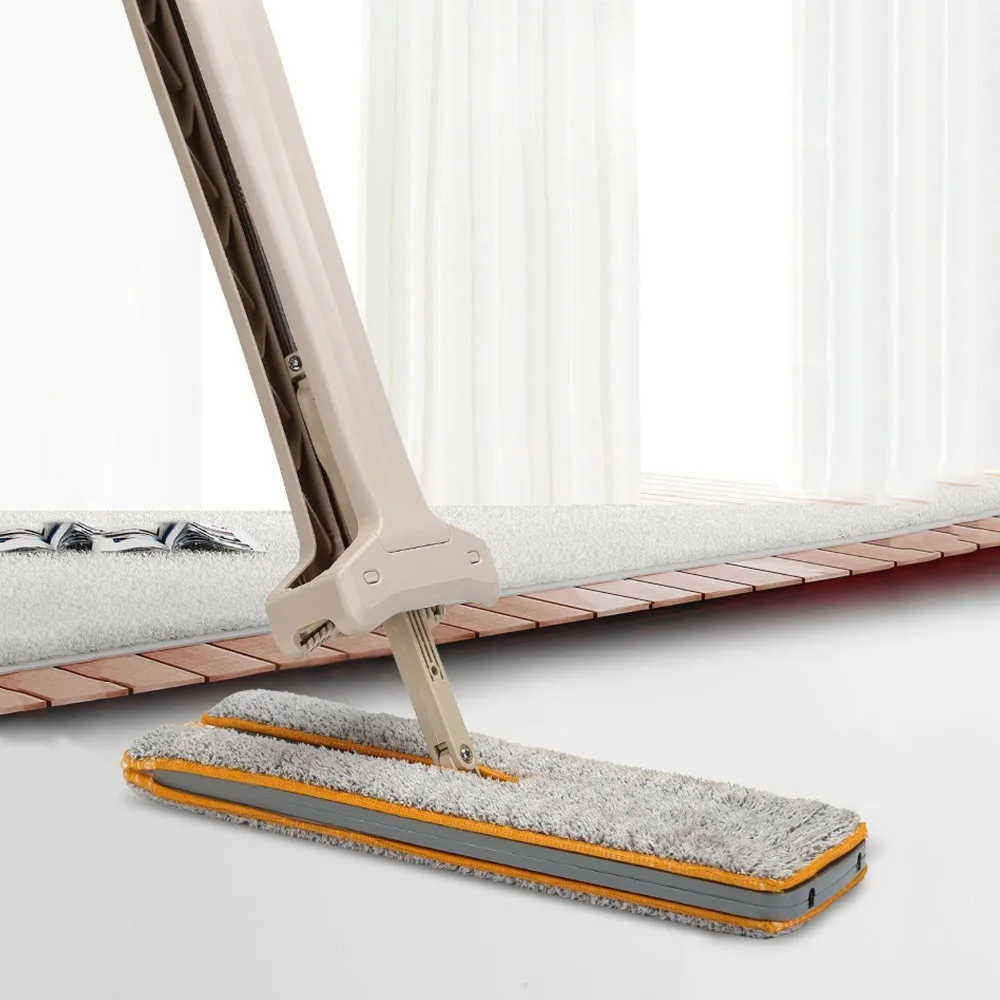 Легкая Чистка Швабра для домашнего хозяйства Двусторонняя не Ручная стирка