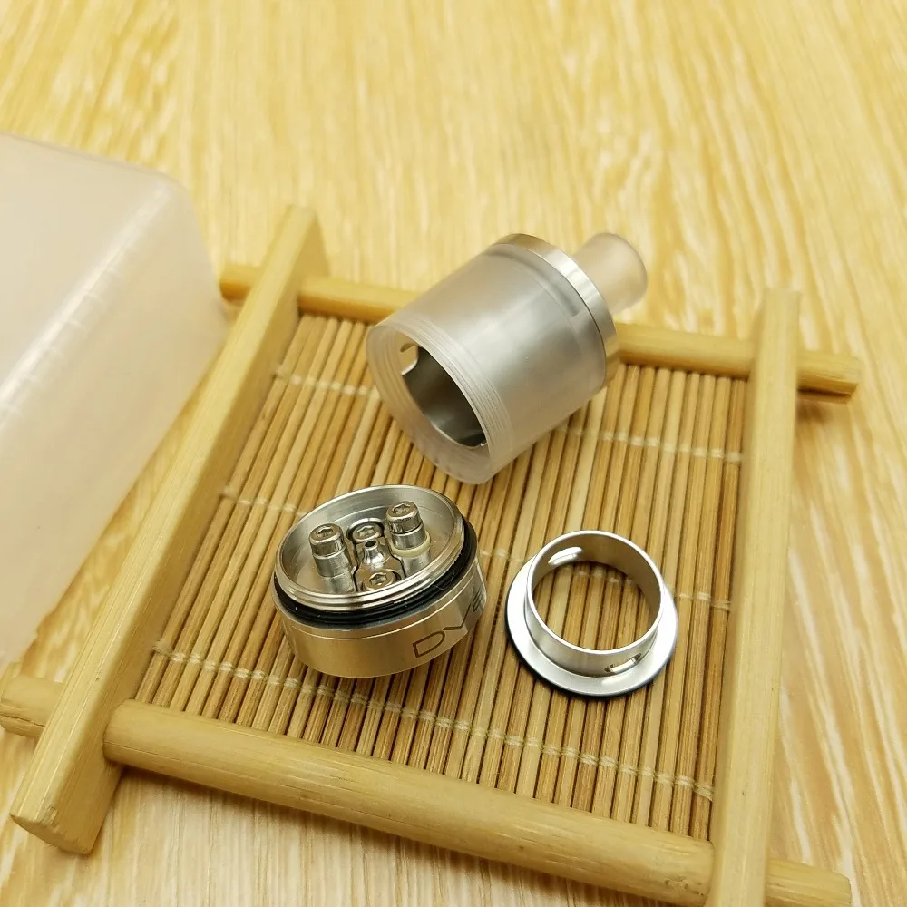 DVARWRTA MTL RTA PEI/PC Atomzier 510 из нержавеющей стали с резьбой 22 мм Диаметр Vape бак для