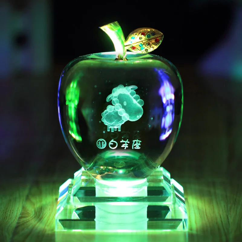 Crystal apple двенадцать созвездие именинник отправлено подруга одноклассников жена