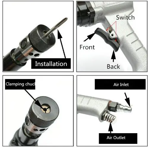 Портативная пневматическая нарезная машина пневматические инструменты |