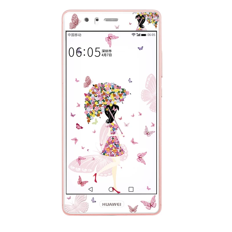 Vpower для Huawei P9 Plus закаленное стекло защита экрана 3D рельефная анти синяя тонкая