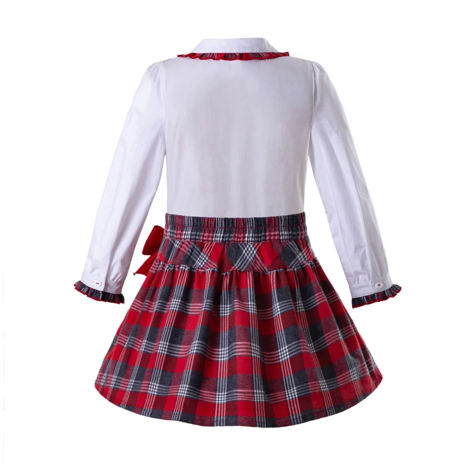 Юбка пачка оптовая продажа осенний комплект детской одежды для маленьких